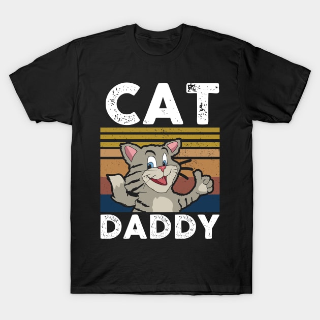 Cat Daddy | Cats Dad Kitten Gift T-Shirt by Streetwear KKS